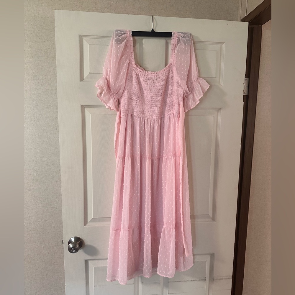 Pink dress